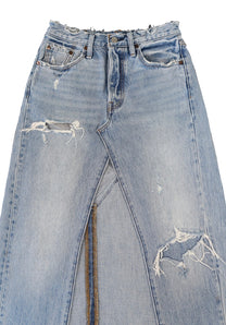 Reworked Levi’s Skirt