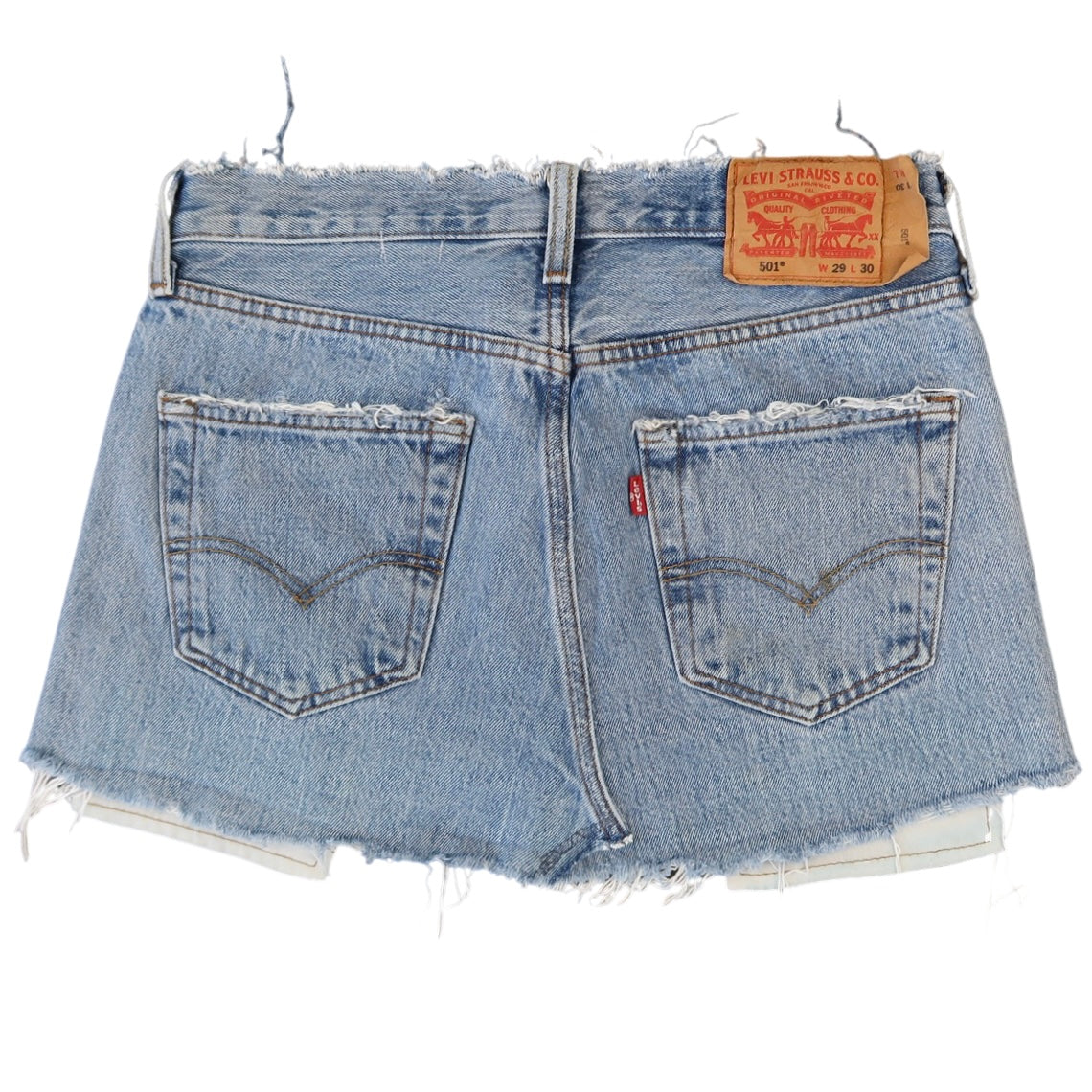 Reworked Levi’s Mini Skirt