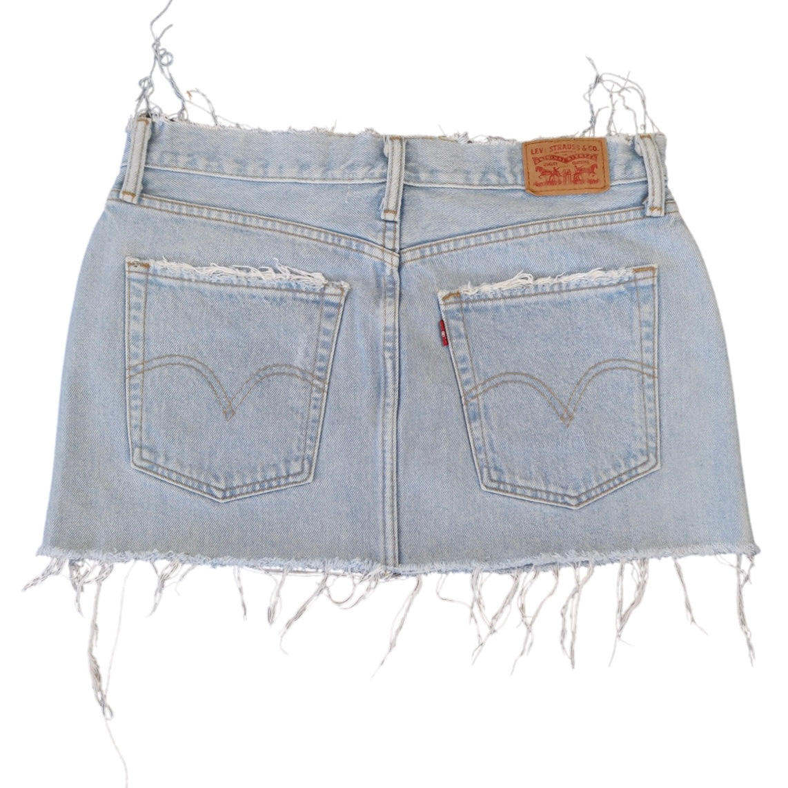 Reworked Levi’s Mini Skirt