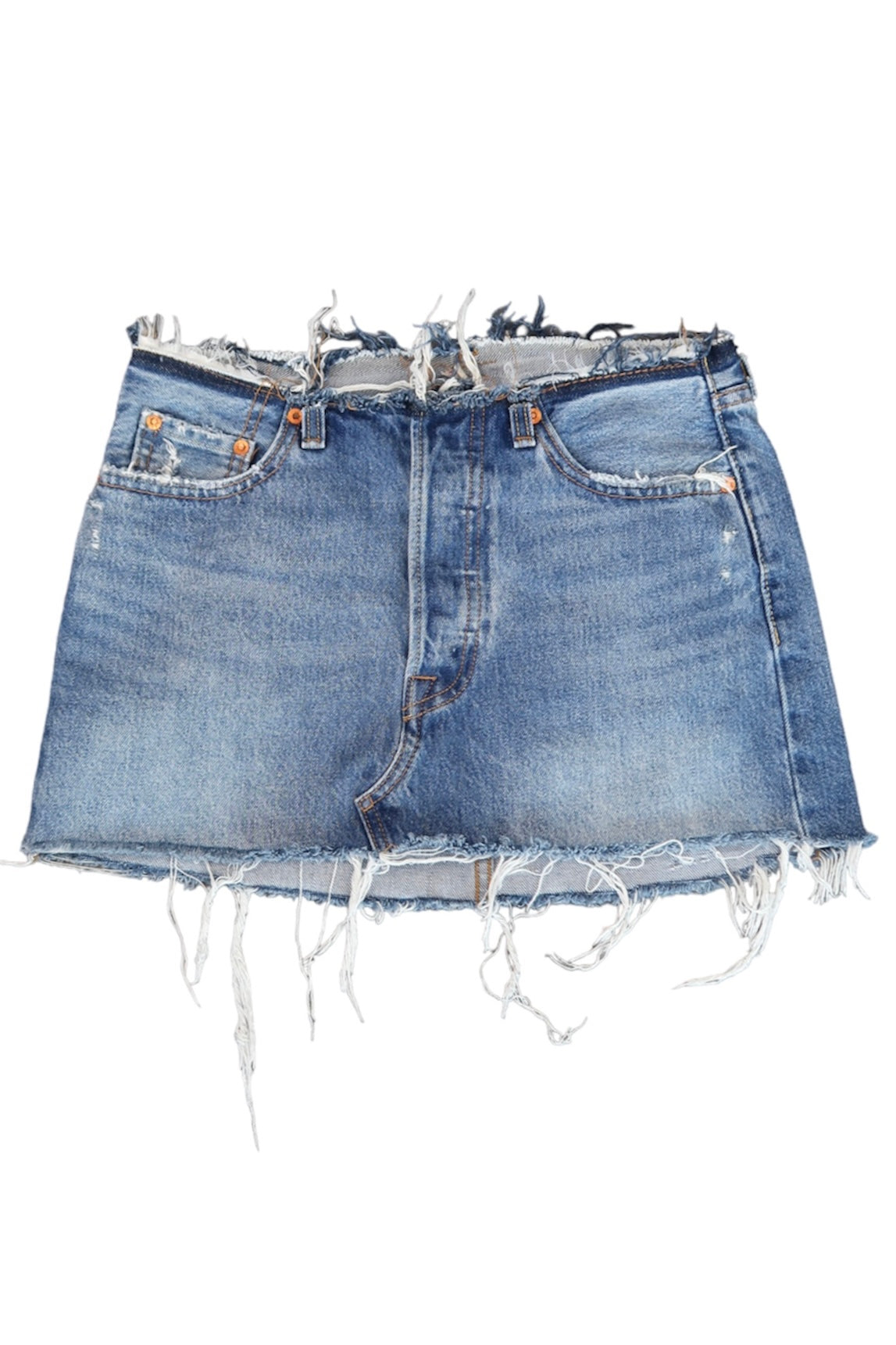 Reworked Levi’s Mini Skirt