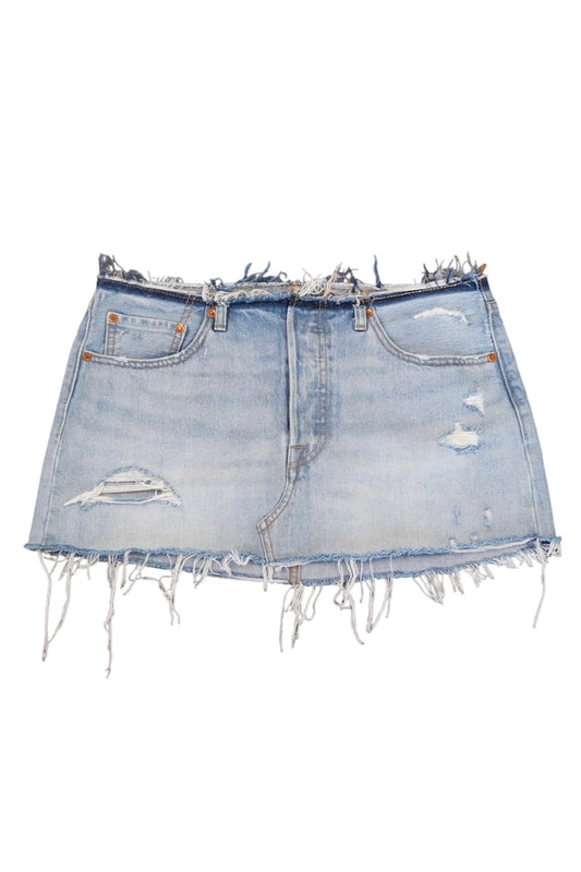 Reworked Levi’s Mini Skirt