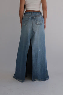Reworked Levi’s Skirt