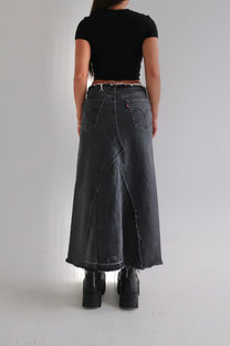 Reworked Levi’s Skirt