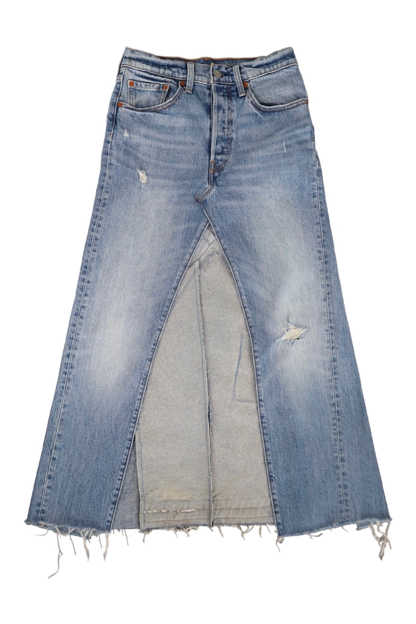 Reworked Levi’s Skirt