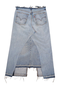Reworked Levi’s Skirt