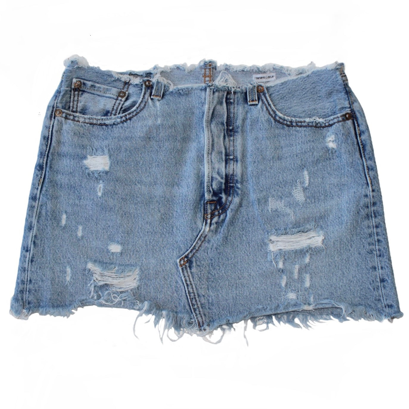 Reworked Levi’s Mini Skirt