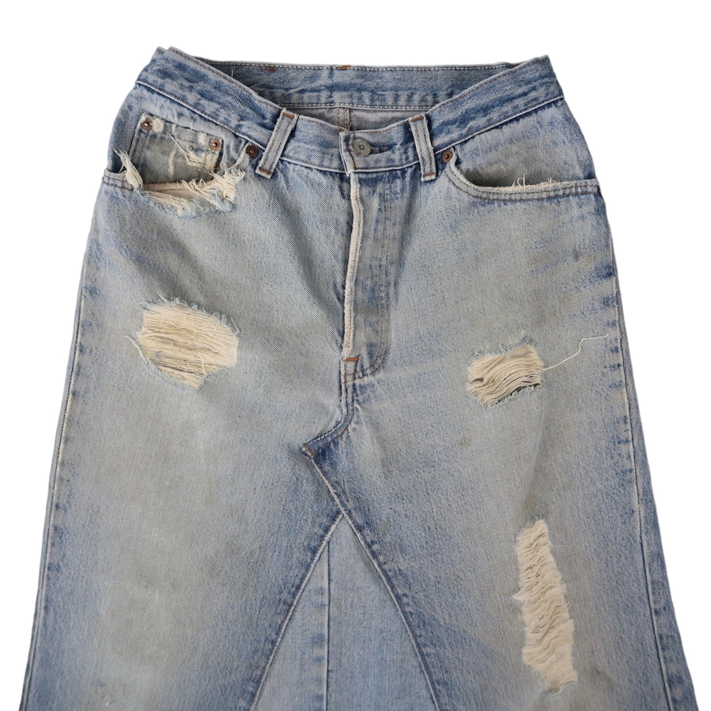 Reworked Levi’s Skirt