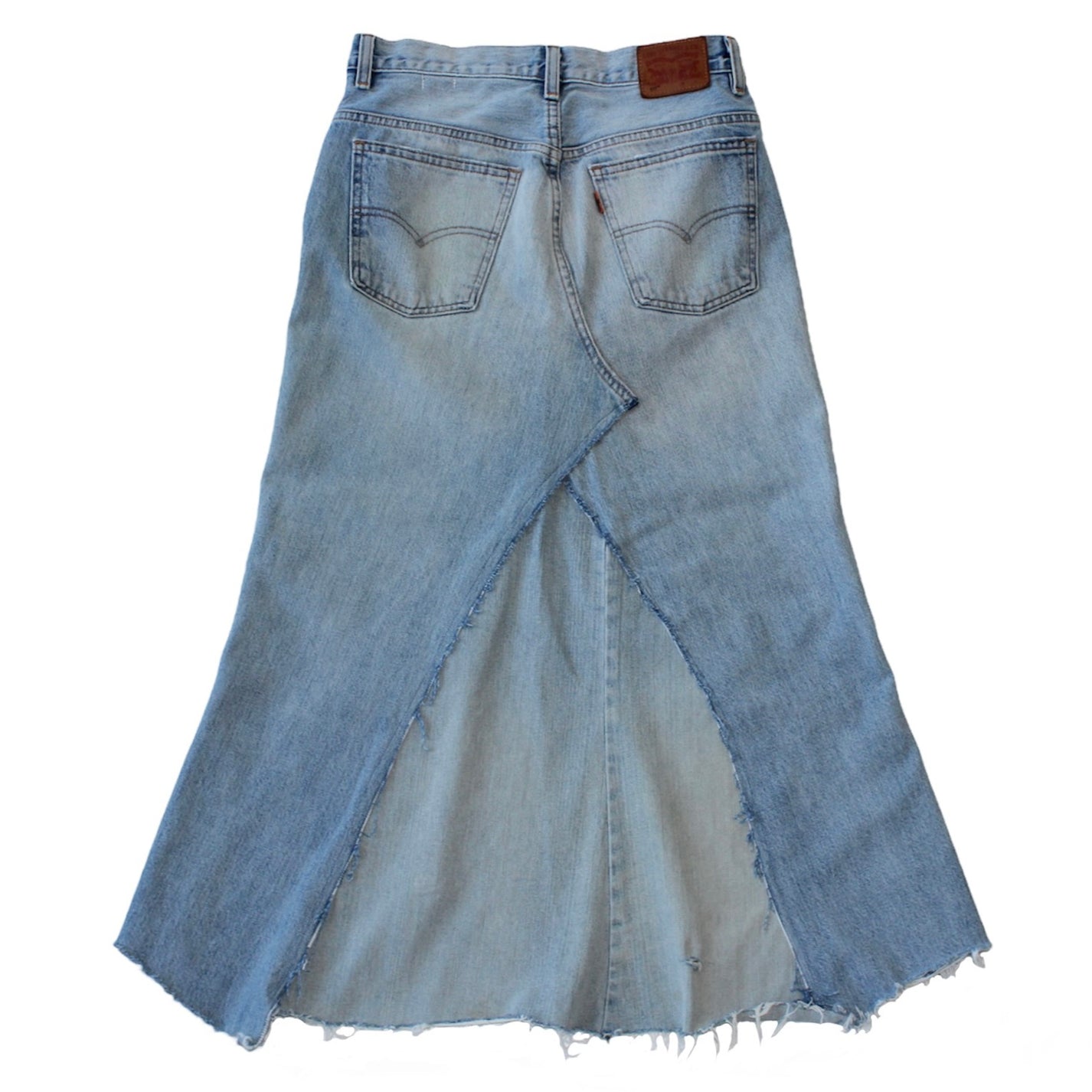 Reworked Levi’s Skirt