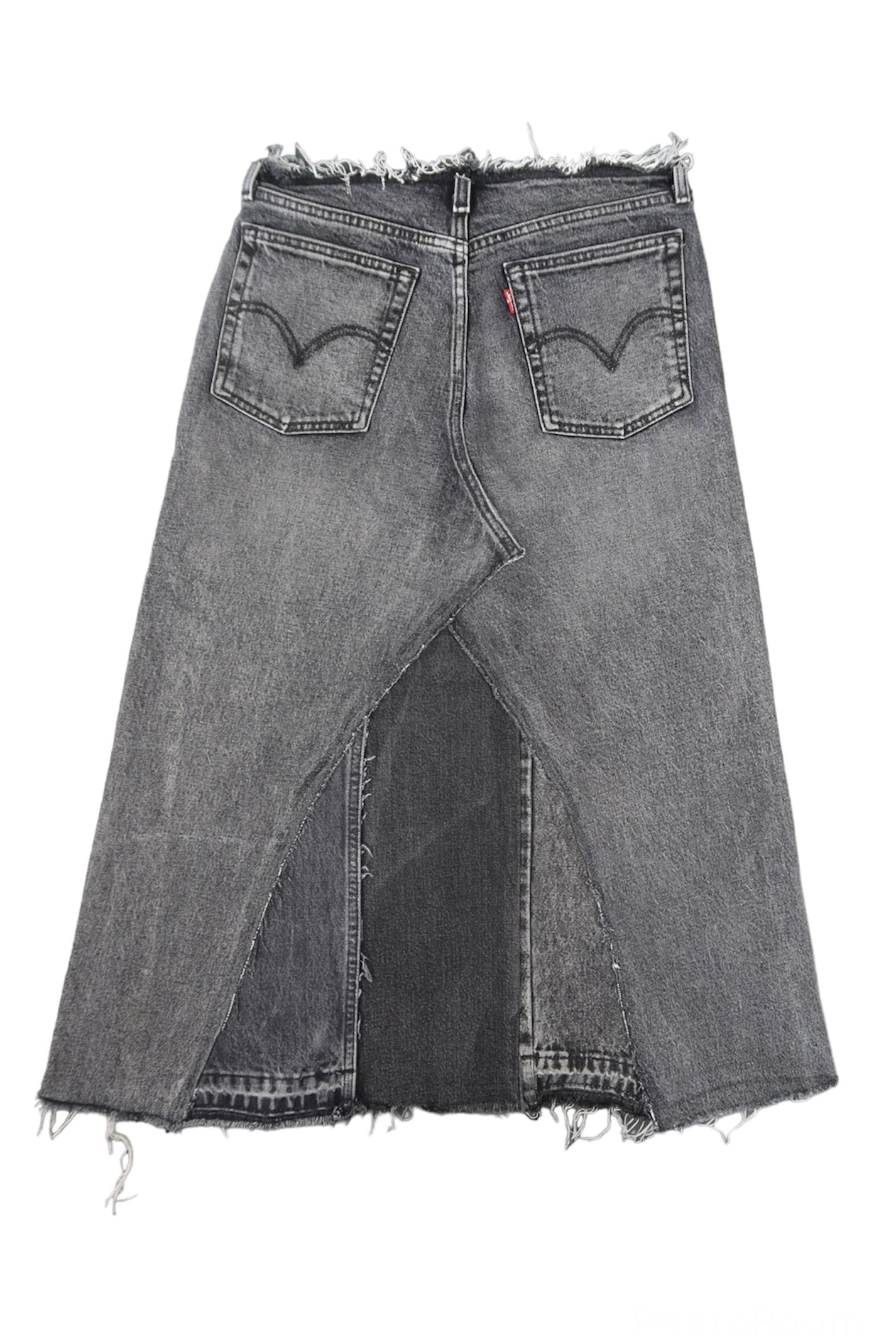 Reworked Levi’s Skirt
