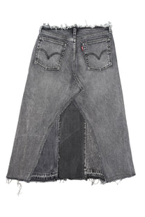 Reworked Levi’s Skirt