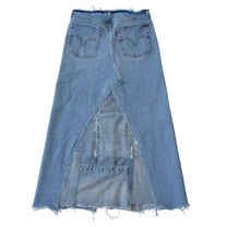 Reworked Levi’s Patchwork Skirt