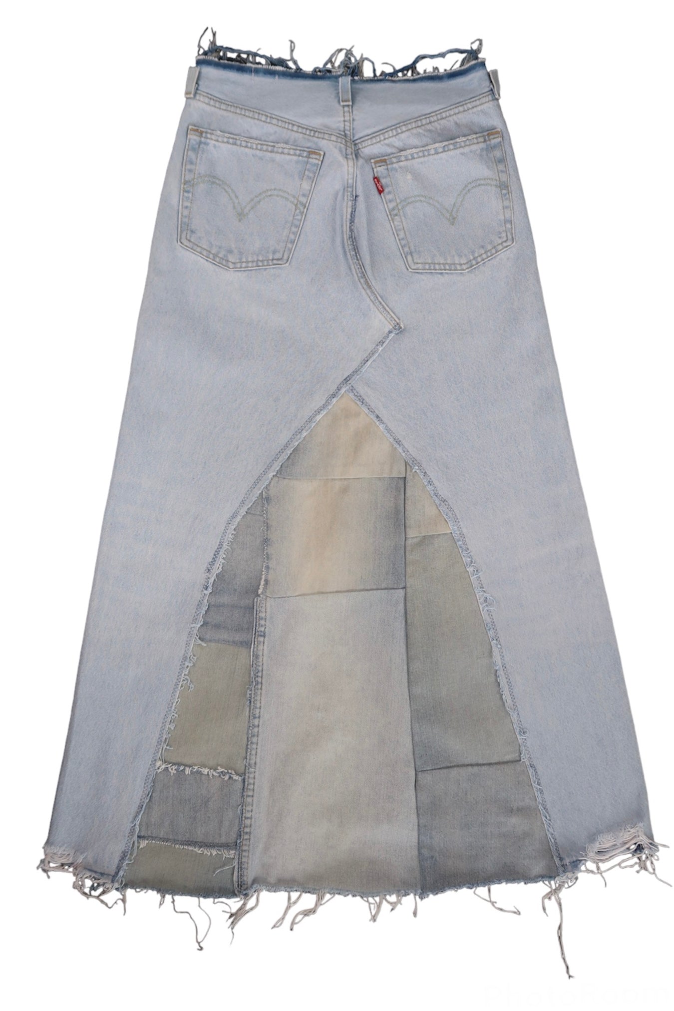 Reworked Levi’s Skirt