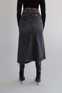 Reworked Levi’s Skirt
