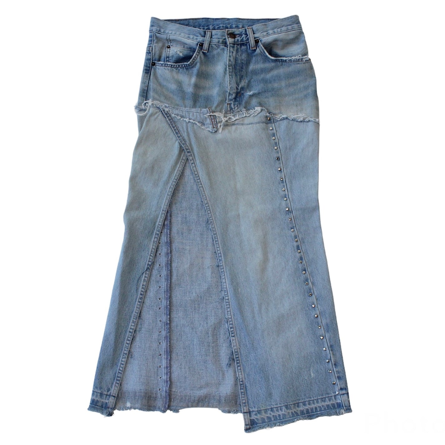 Reworked Levi’s Skirt