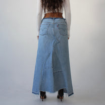 Reworked Levi’s Skirt