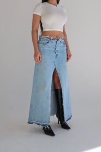 Reworked Levi’s Skirt