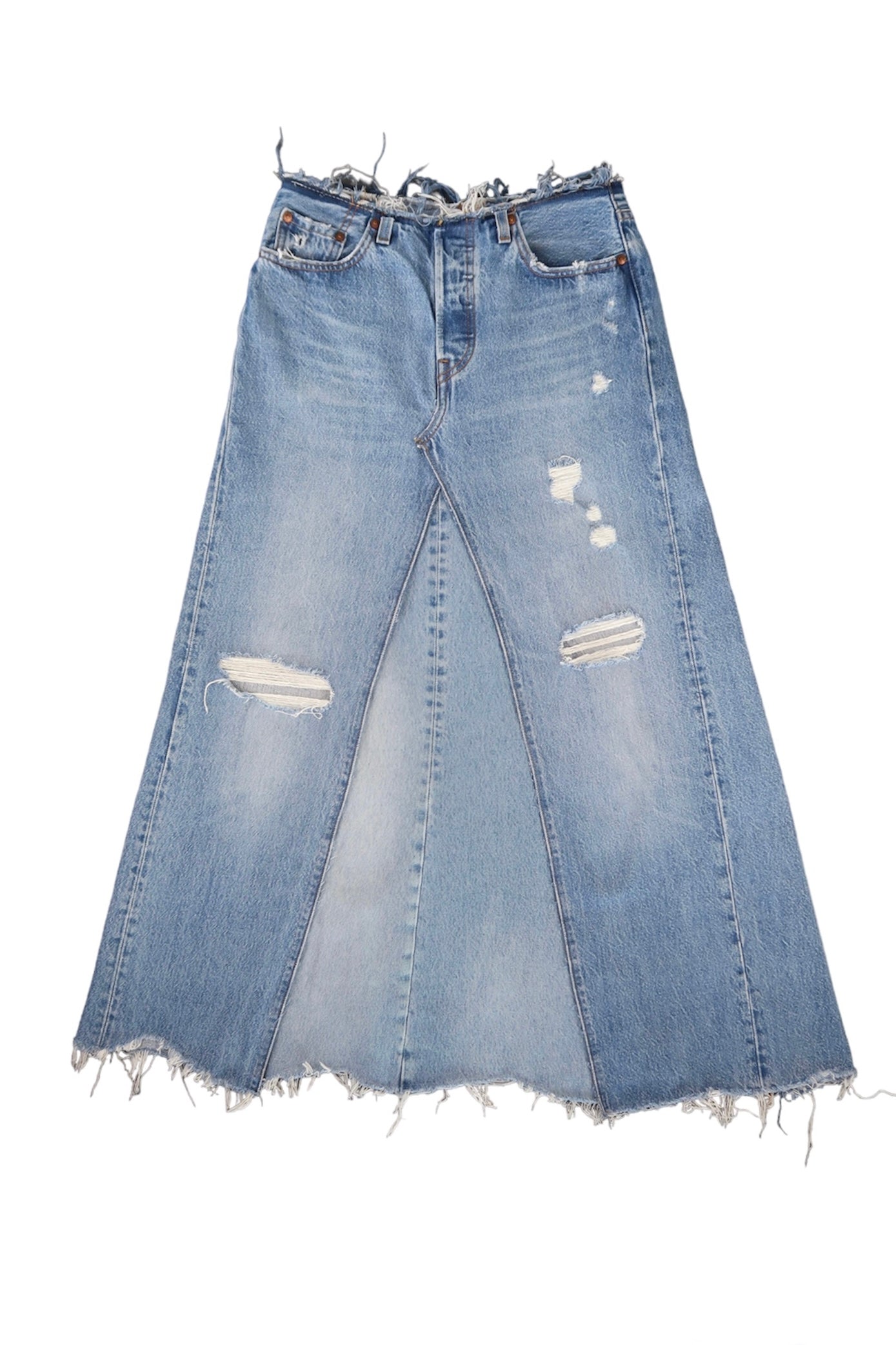 Reworked Levi’s Skirt