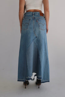 Reworked Levi’s Skirt