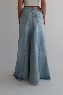 Reworked Levi’s Skirt