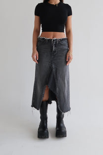 Reworked Levi’s Skirt