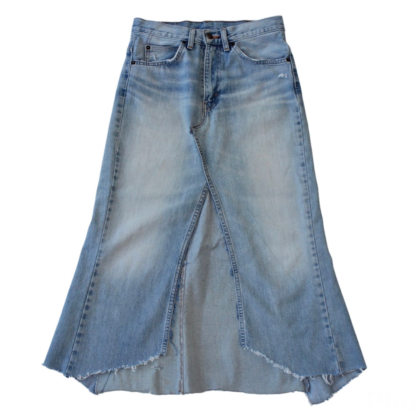 Reworked Levi’s Skirt