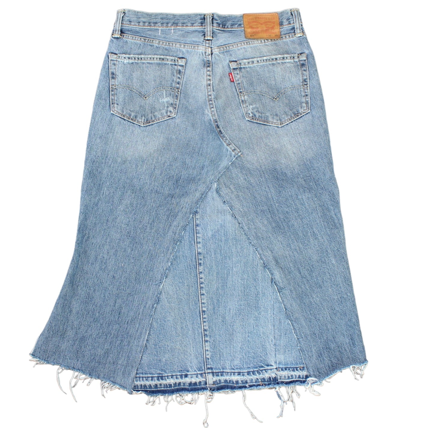 Reworked Levi’s Skirt