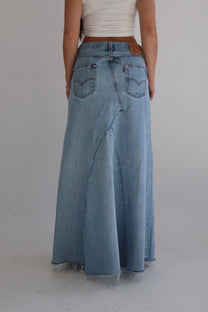 Reworked Levi’s Skirt