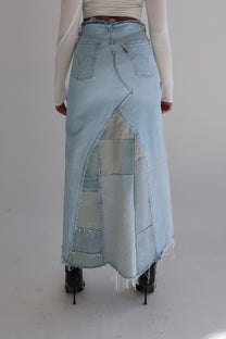 Reworked Levi’s Skirt