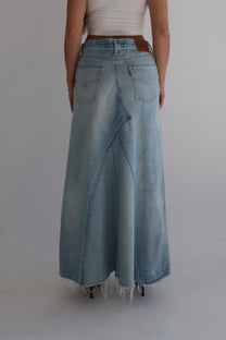 Reworked Levi’s Skirt