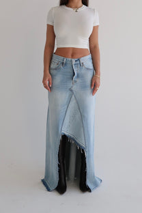 Reworked Levi’s Skirt