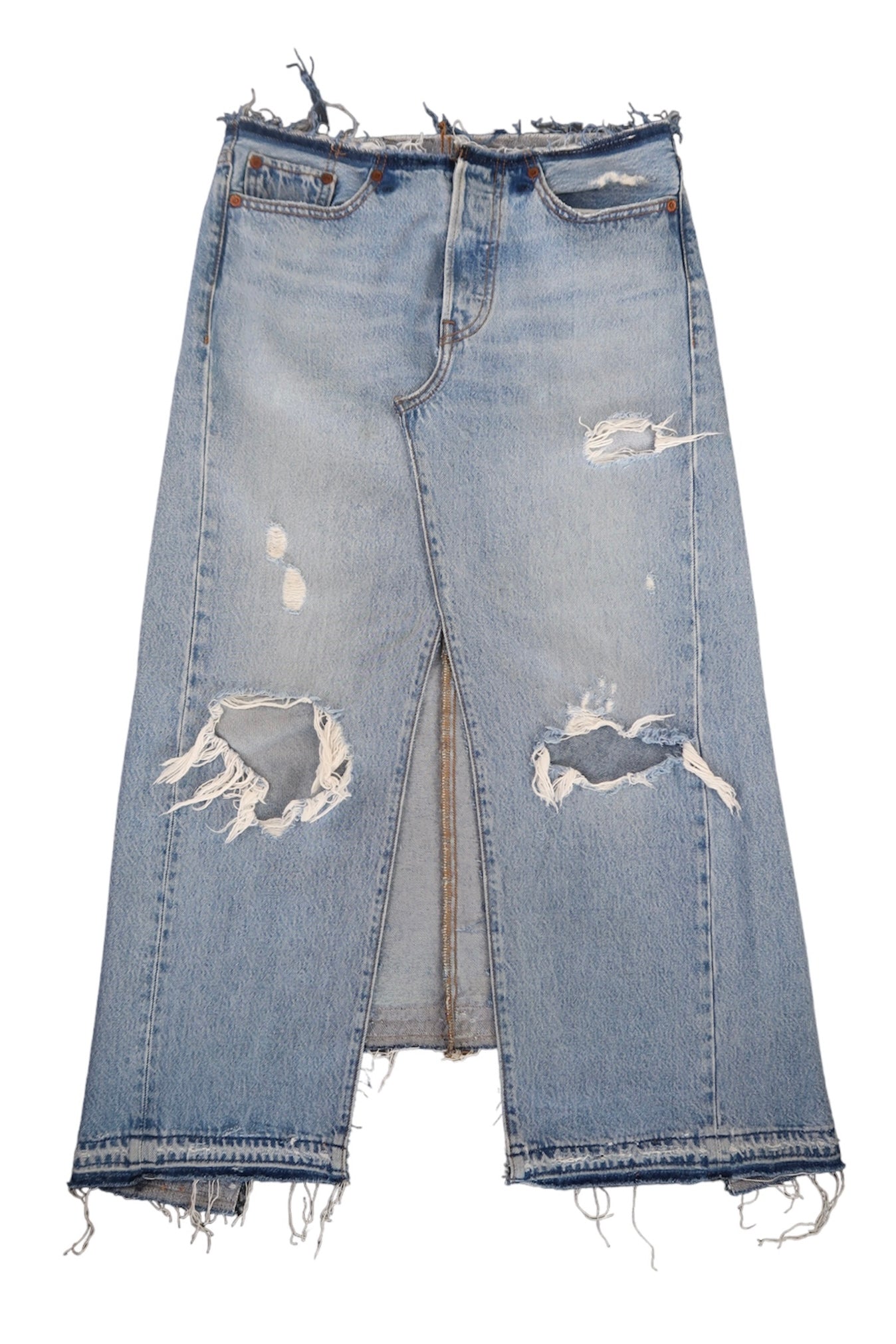 Reworked Levi’s Skirt