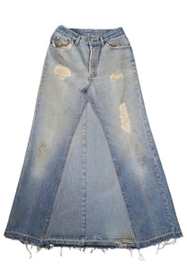 Reworked Levi’s Skirt