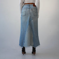 Reworked Levi’s Skirt