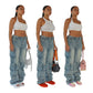 Denim Cargos