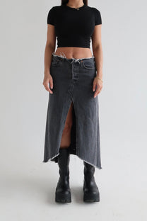 Reworked Levi’s Skirt