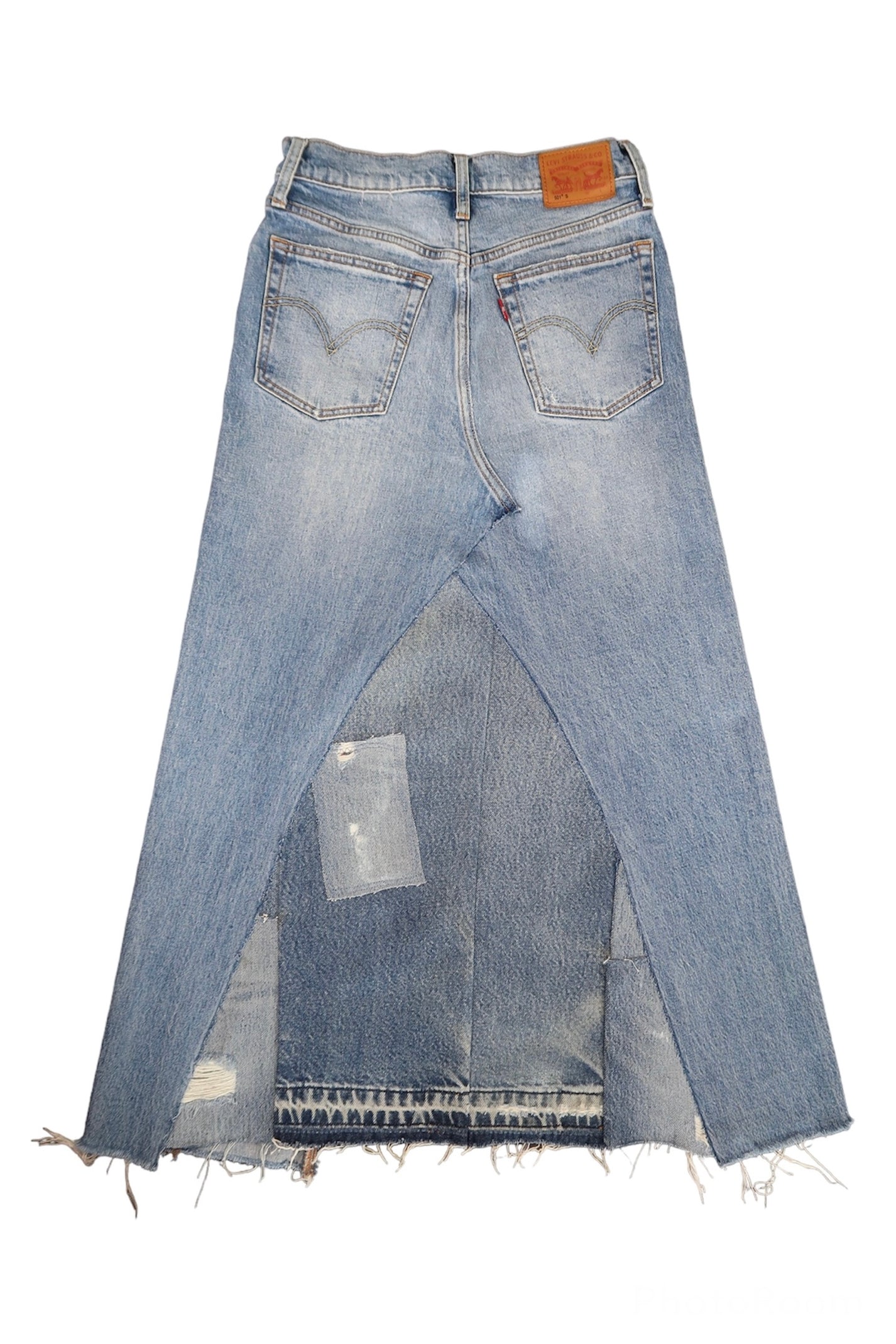 Reworked Levi’s Skirt