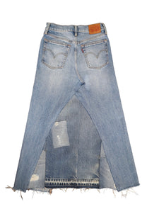 Reworked Levi’s Skirt