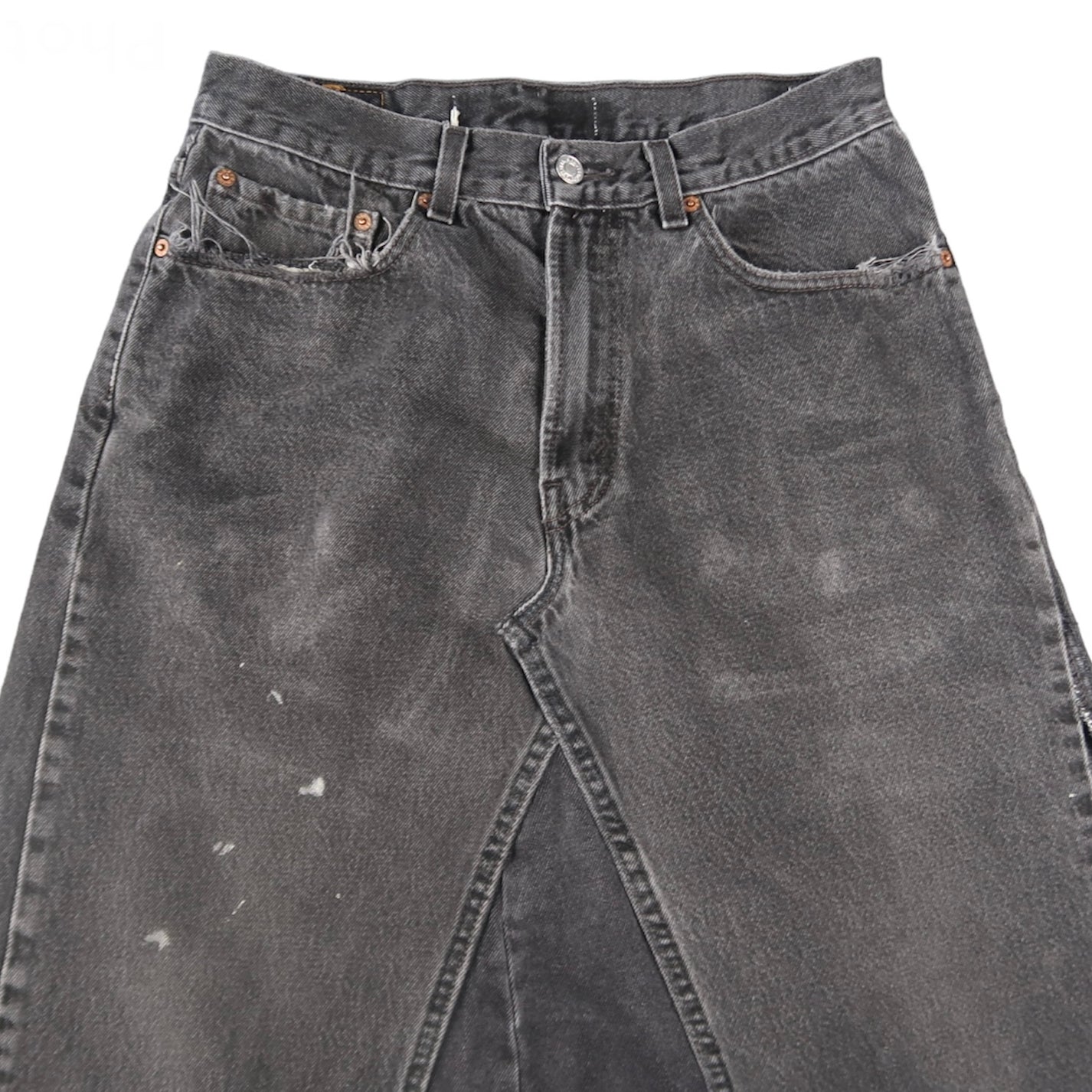 Reworked Levi’s Skirt