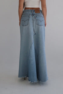 Reworked Levi’s Skirt