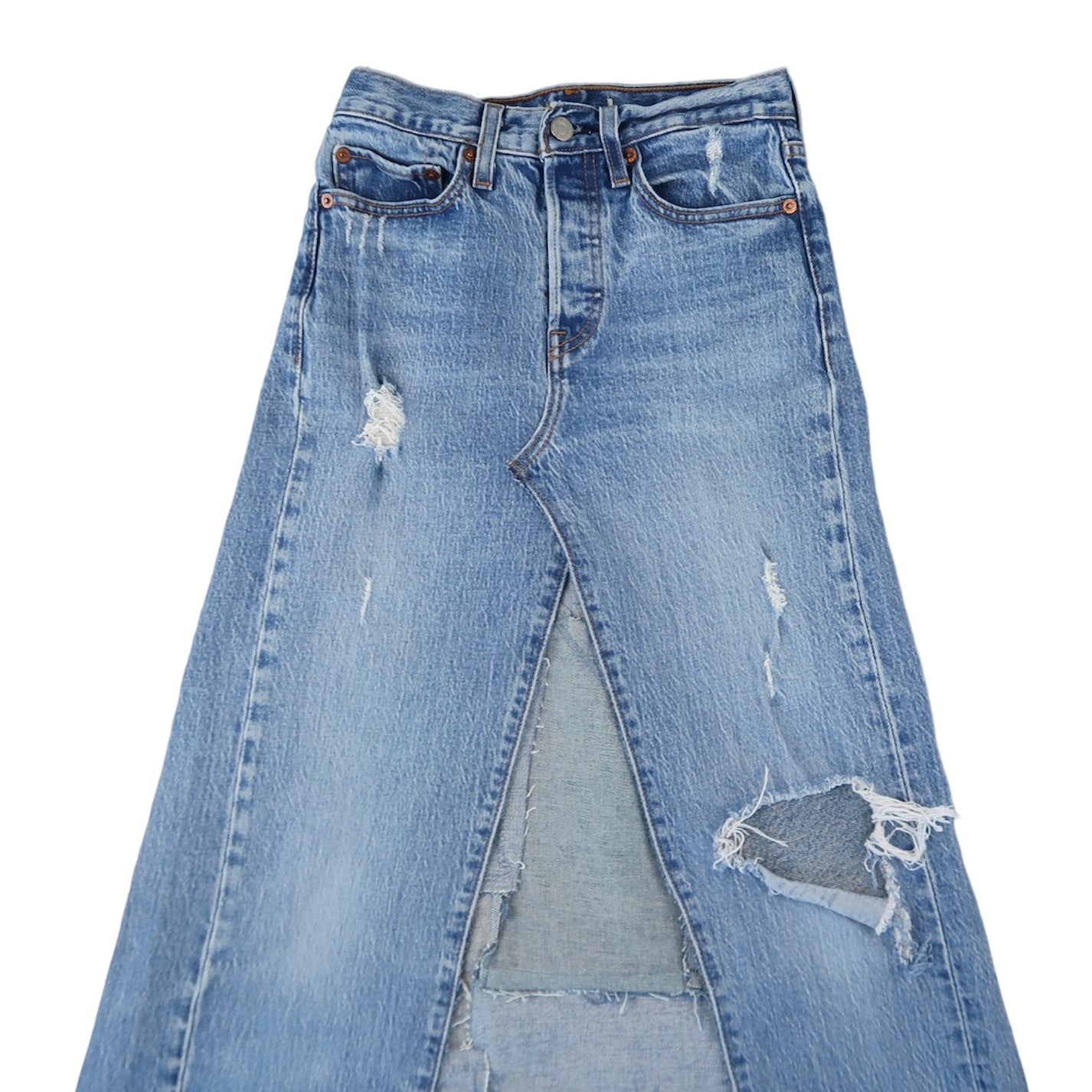 Reworked Levi’s Skirt
