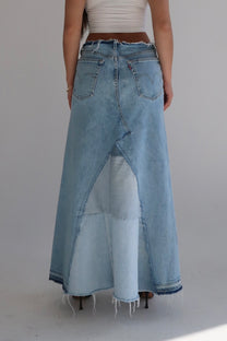Reworked Levi’s Skirt