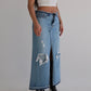 Reworked Levi’s Skirt