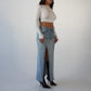 Reworked Levi’s Skirt