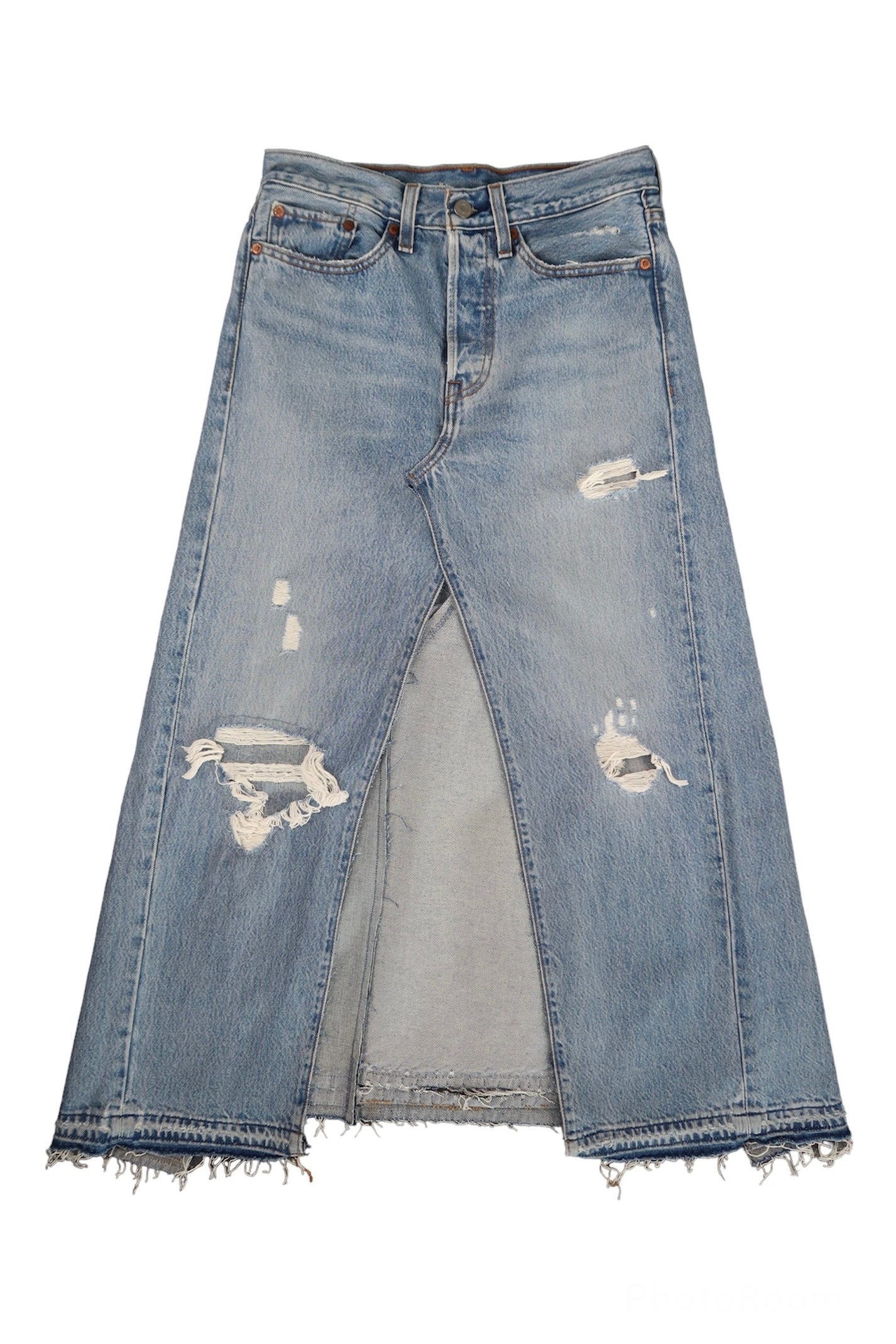 Reworked Levi’s Skirt