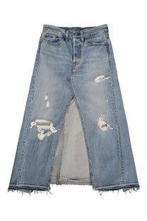 Reworked Levi’s Skirt