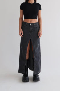 Reworked Levi’s Skirt