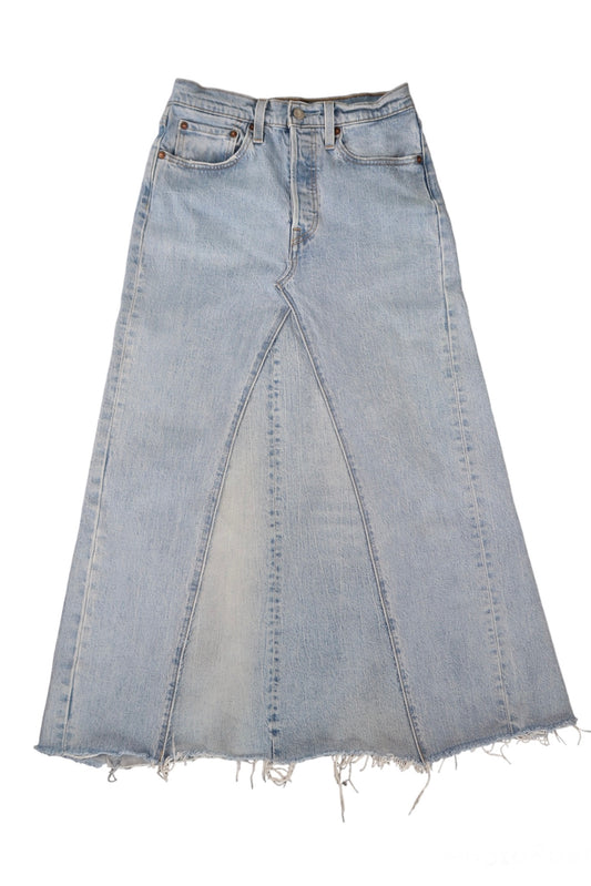 Reworked Levi’s Skirt