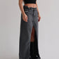 Reworked Levi’s Skirt