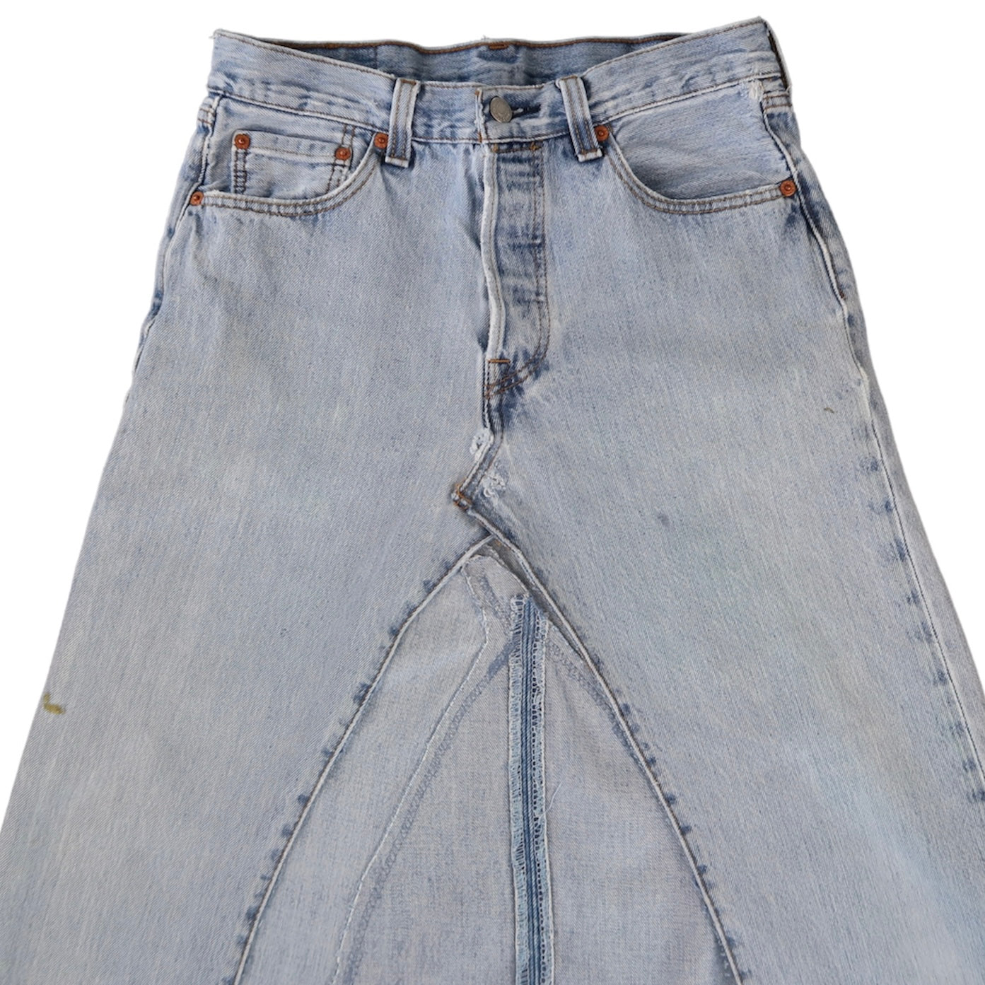 Reworked Levi’s Skirt