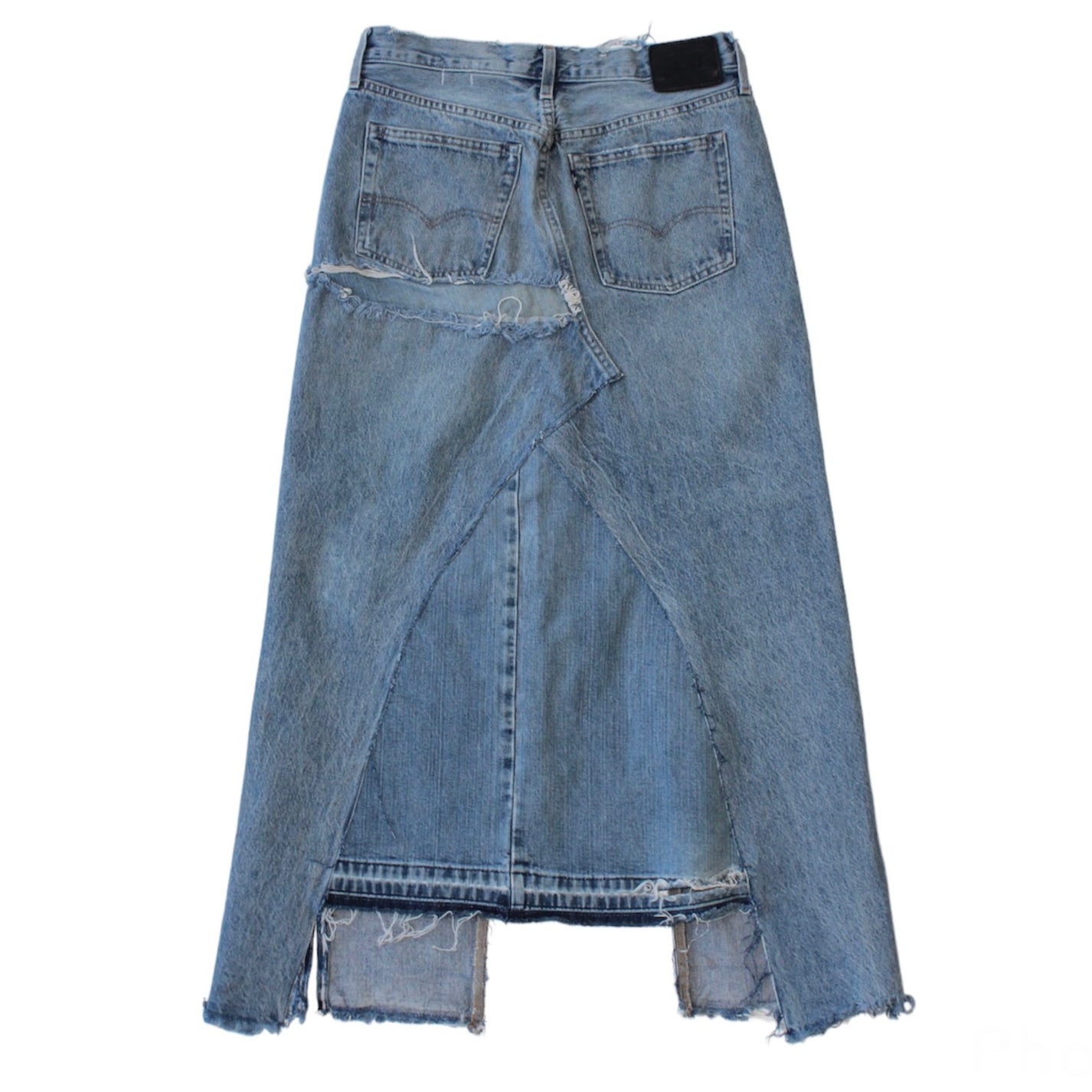 Reworked Levi’s Skirt